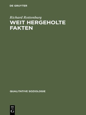 cover image of Weit hergeholte Fakten
